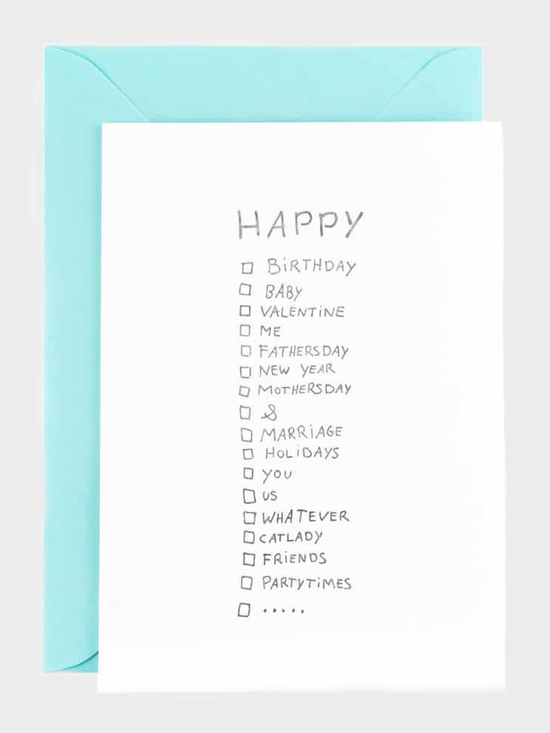 Happy everything card