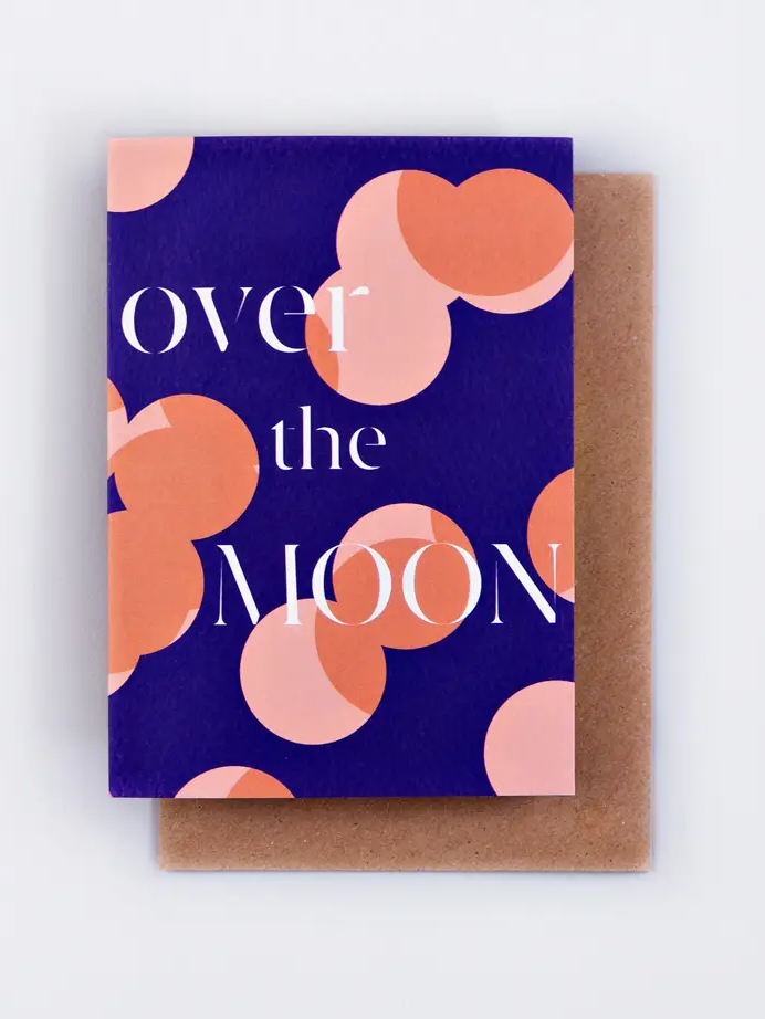 Over The Moon card