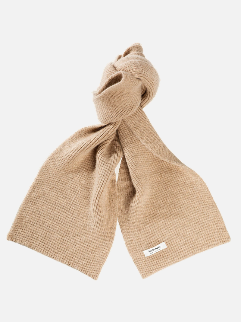 LE BONNET Scarf Sand - Schal