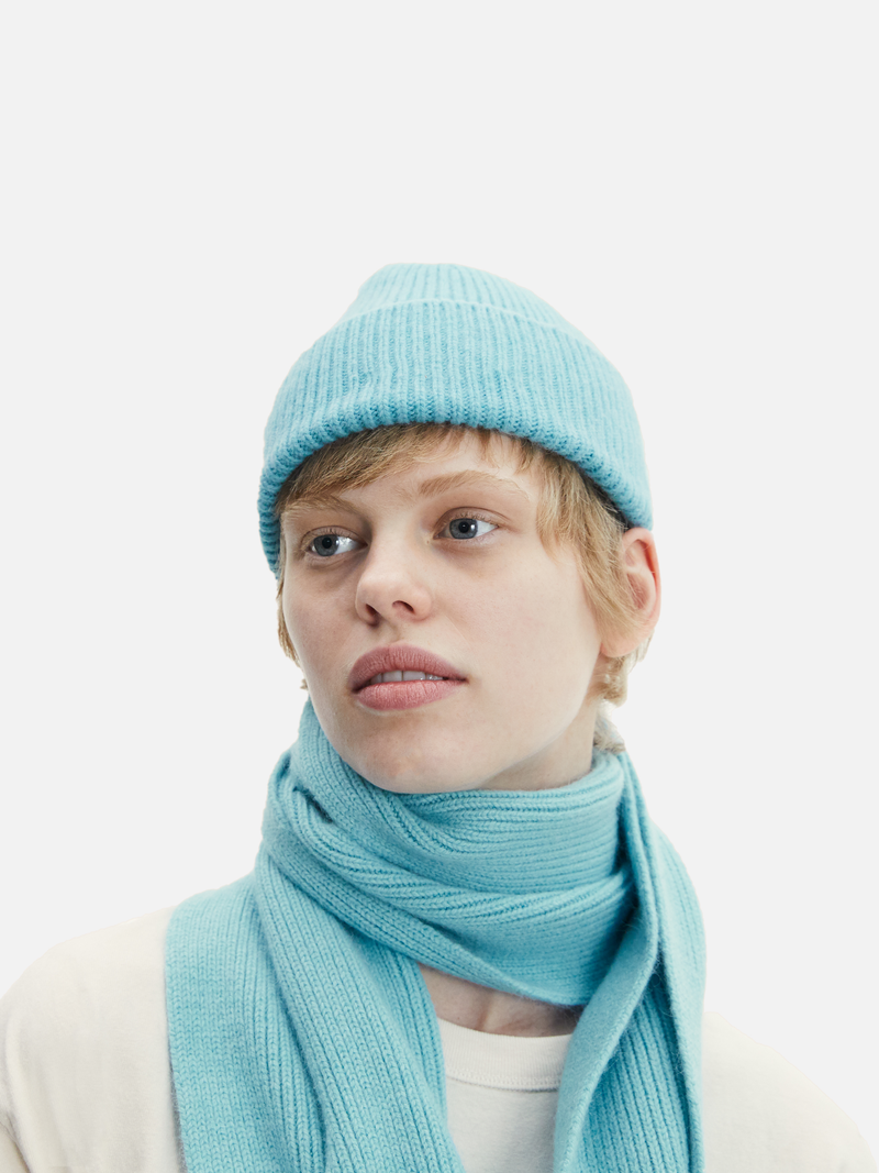 LE BONNET Beanie Aqua - Beanie