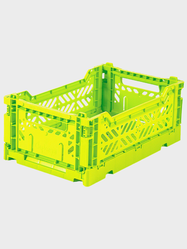 AYKASA Faltbox Mini - Neon Yellow - Faltschachtel
