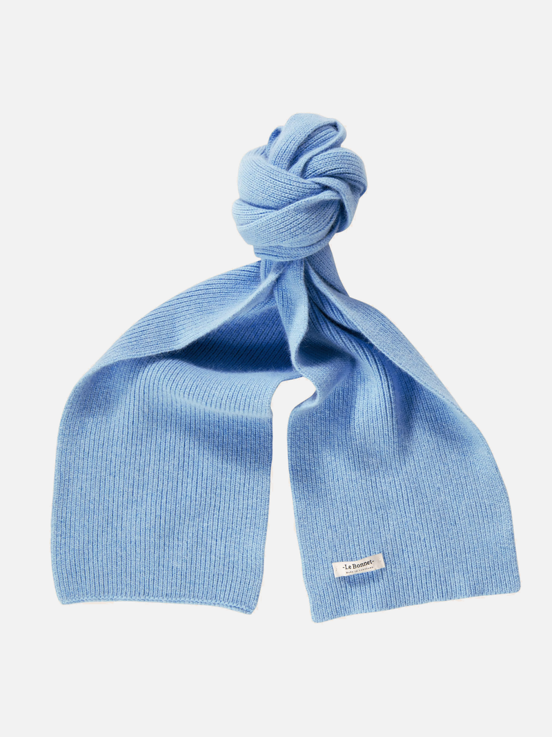 LE BONNET Scarf Light Blue Sky - Schal