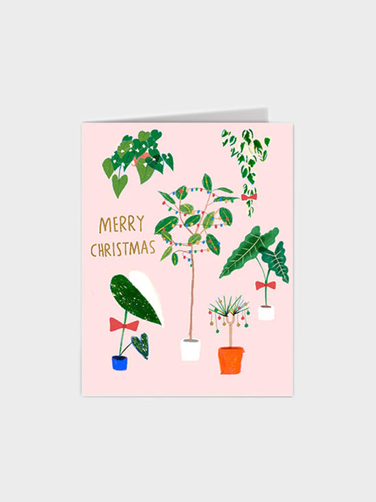 Botanical X-Mas Karte