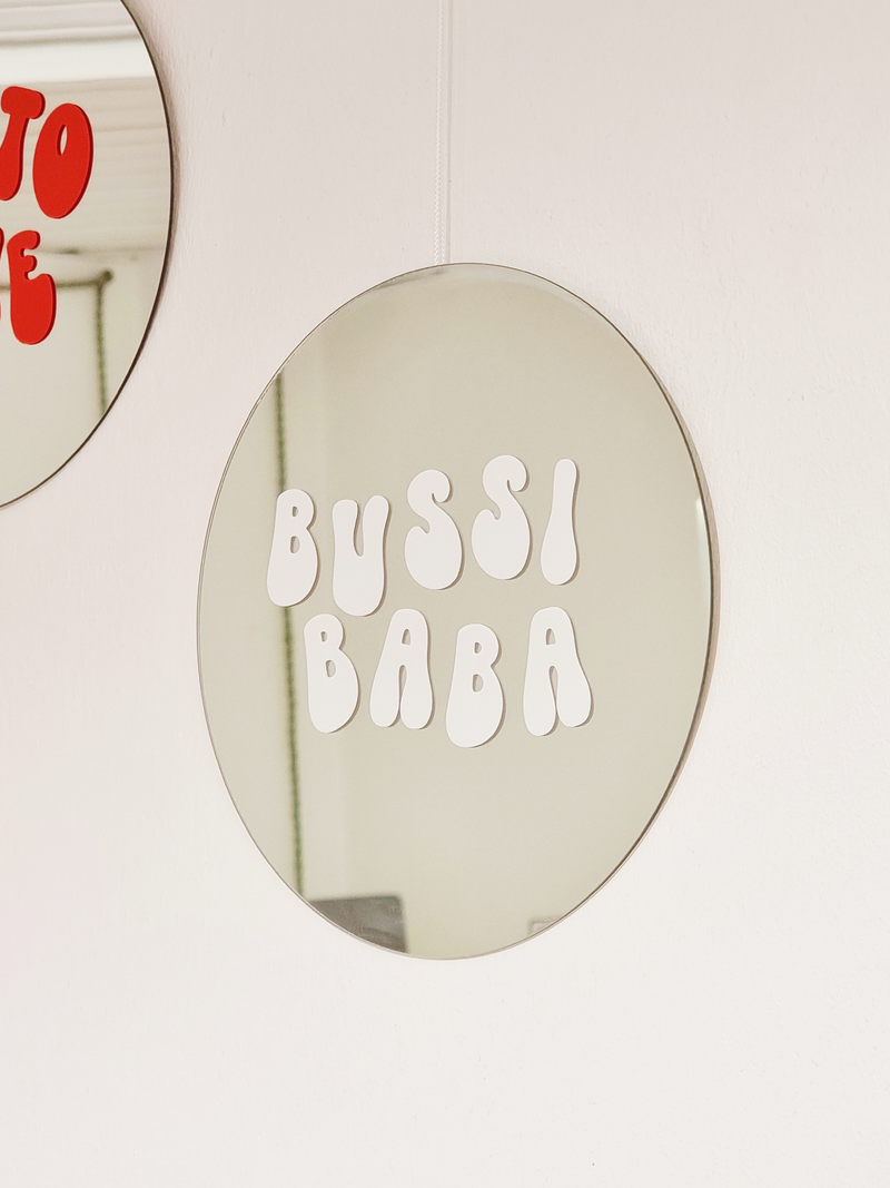 Bussi Baba Mirror - Snow - Spiegel