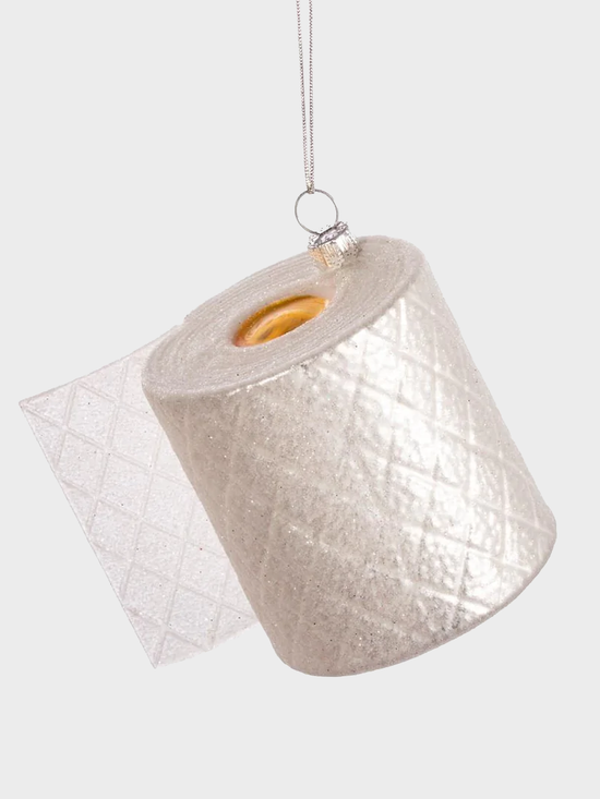 toilet paper ornament 