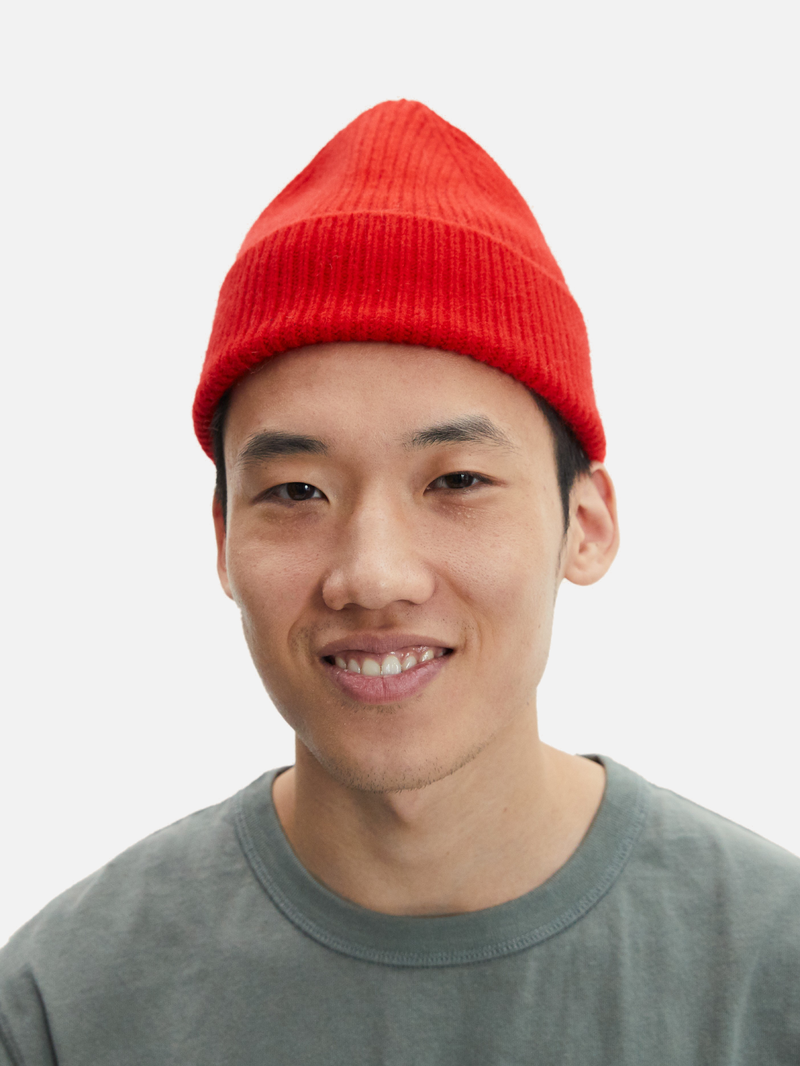 LE BONNET Beanie Crimson Red - Beanie
