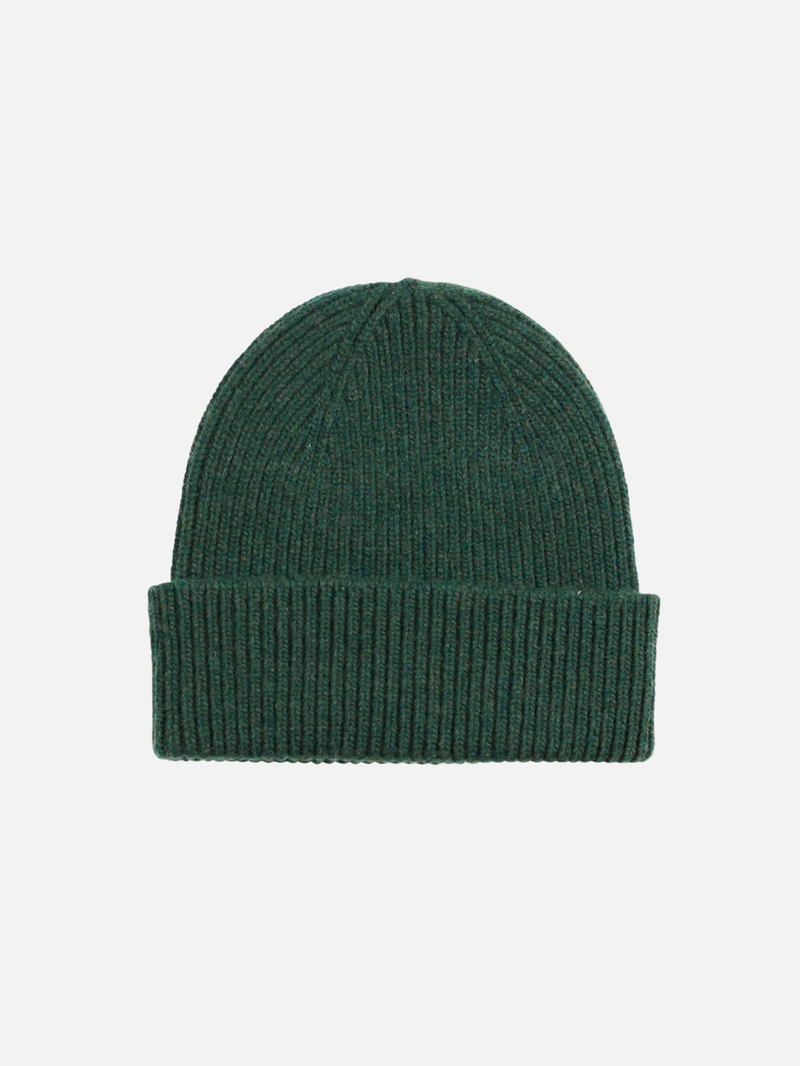COLORFUL STANDARD Beanie Merino Wool Various Colors - Emerald Green - Beanie