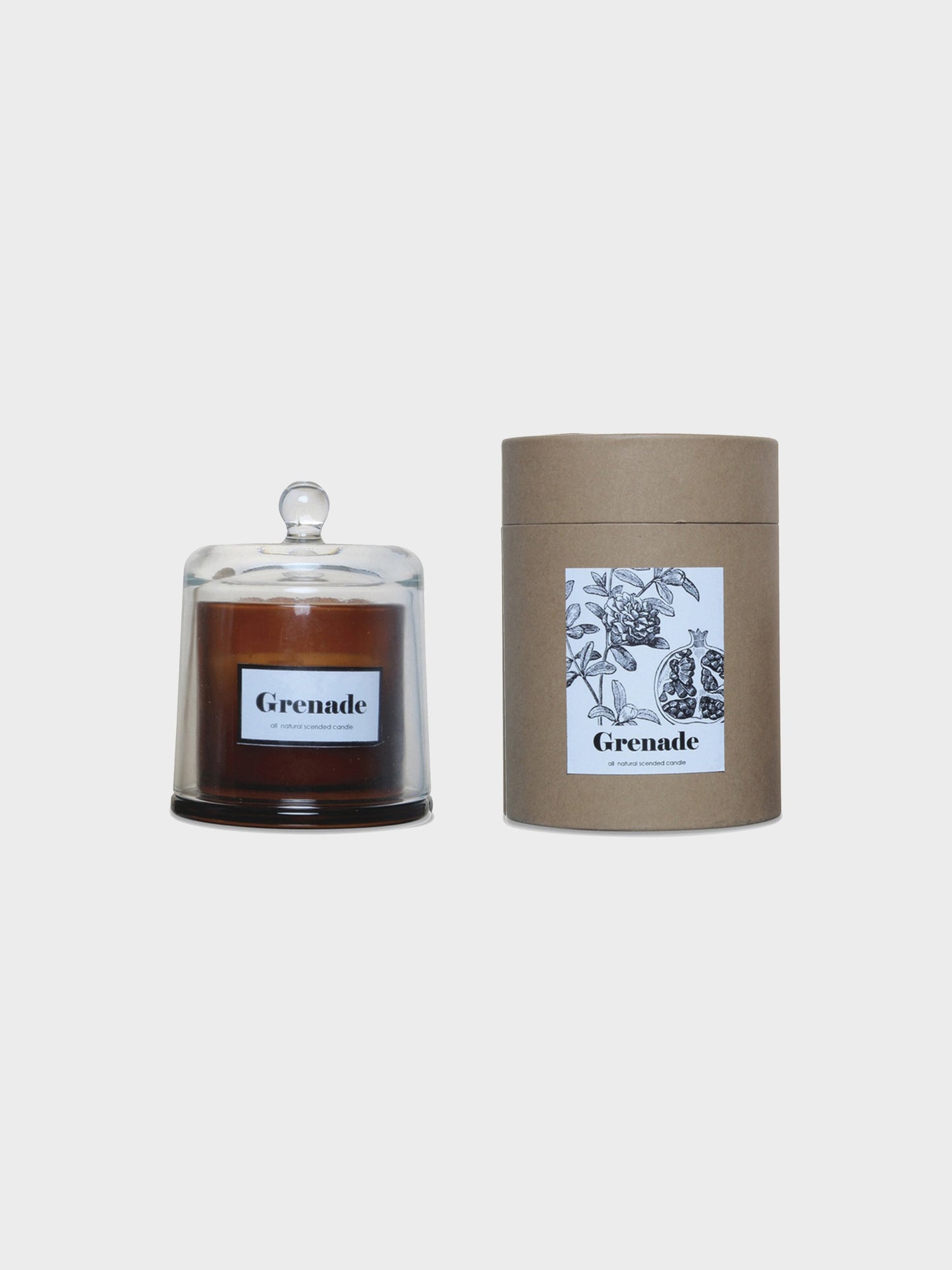 Bell candle pomegranate