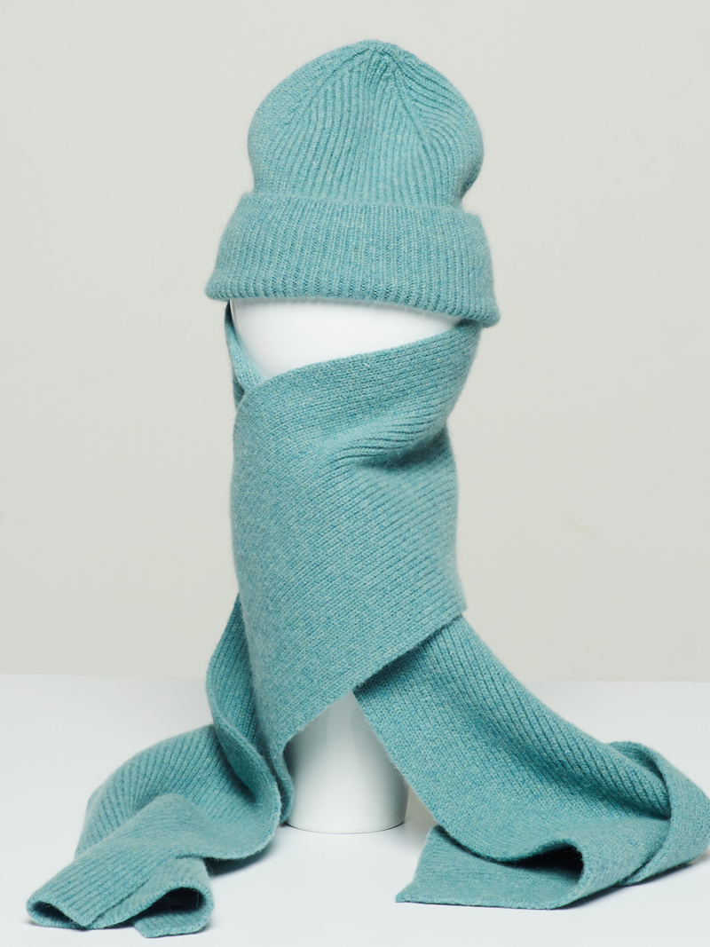 LE BONNET Scarf Basil - Schal