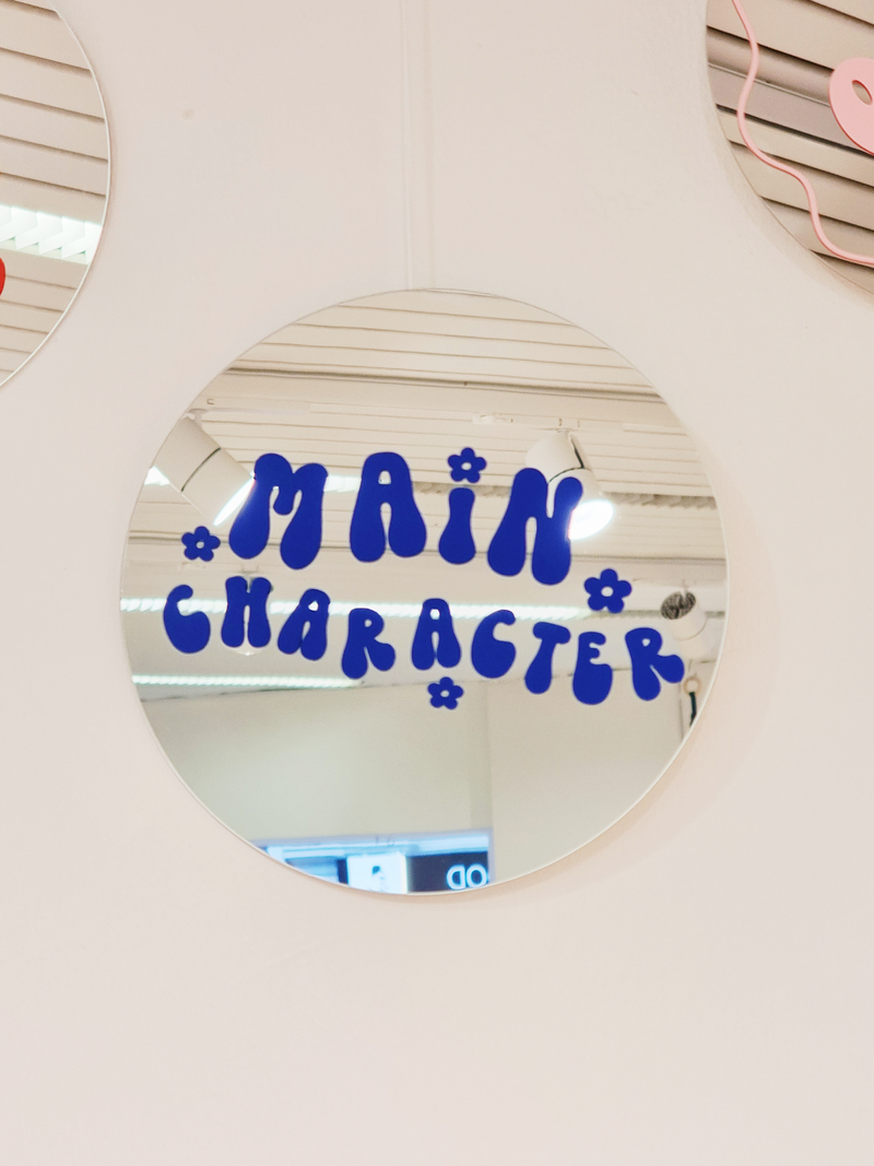Main Character Mirror - Blue - Spiegel