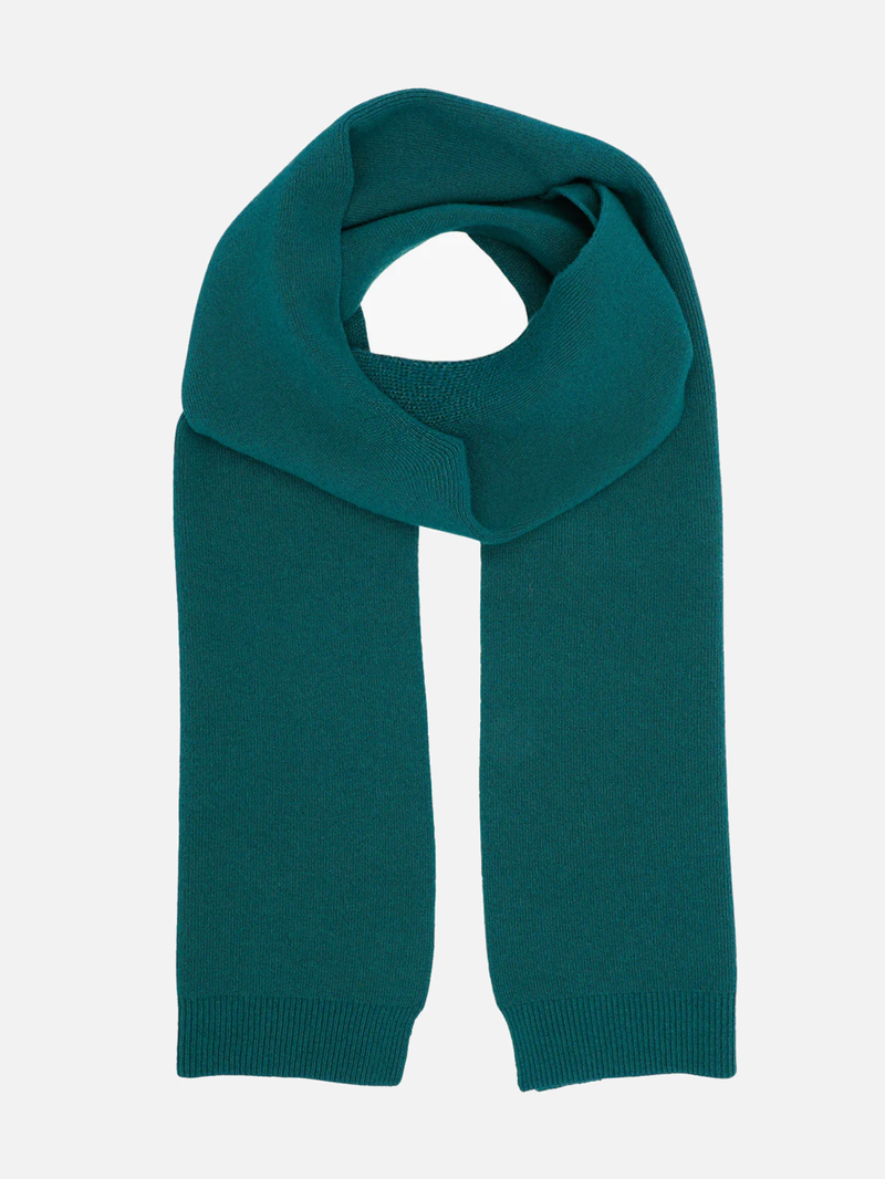COLORFUL STANDARD Scarf Various Colors - Ocean Green - Schal