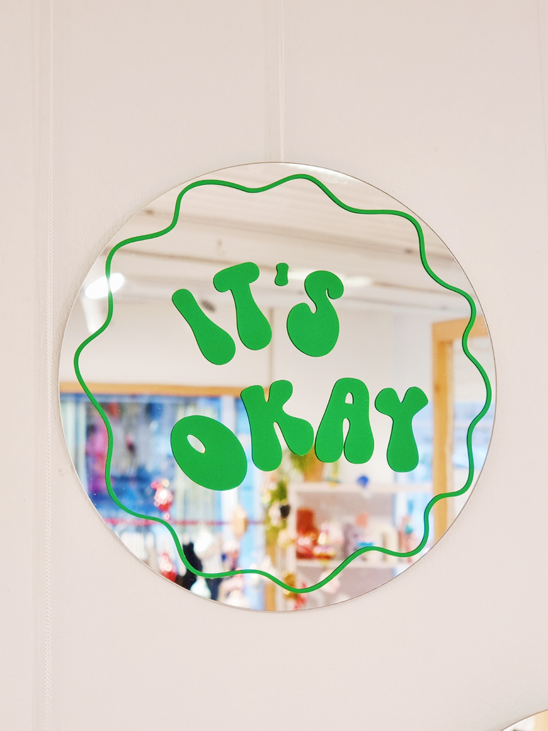 It’s Okay Mirror - Green - Spiegel