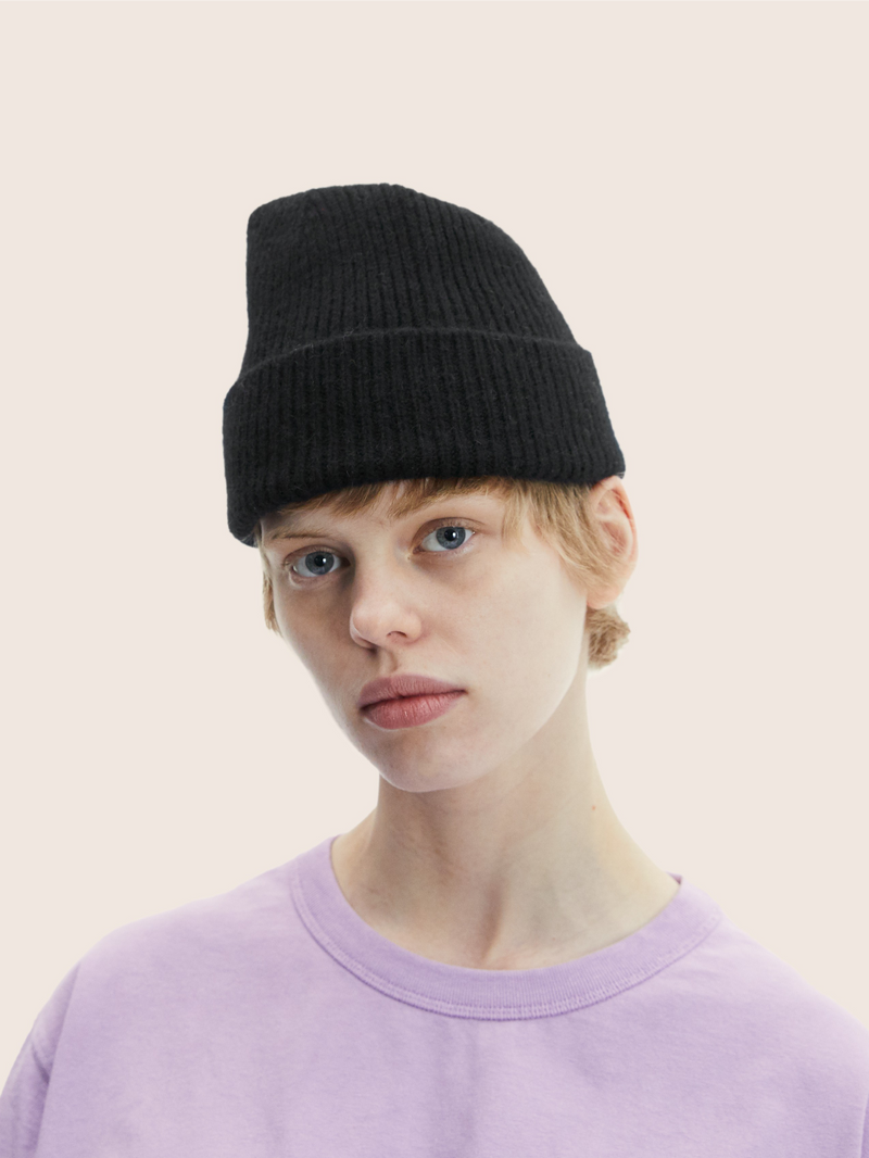 LE BONNET Beanie Onyx Black - Beanie