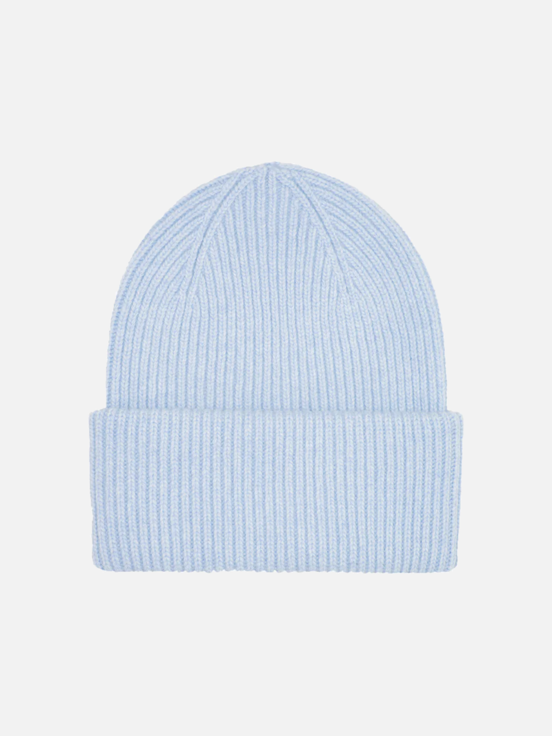 COLORFUL STANDARD Merino Wool Hat Various Colors - Polar Blue - Beanie