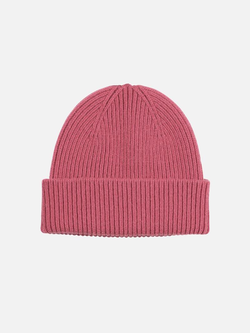 COLORFUL STANDARD Beanie Merino Wool Various Colors - Raspberrry Pink - Beanie