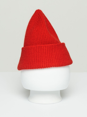 LE BONNET Beanie Crimson Red