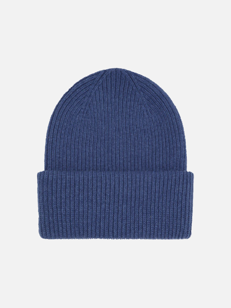 COLORFUL STANDARD Merino Wool Hat Various Colors - Royal Blue - Beanie