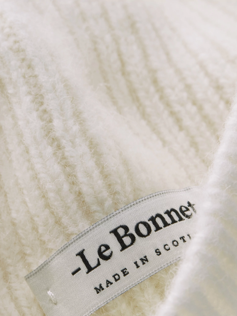 LE BONNET Scarf Snow - Schal