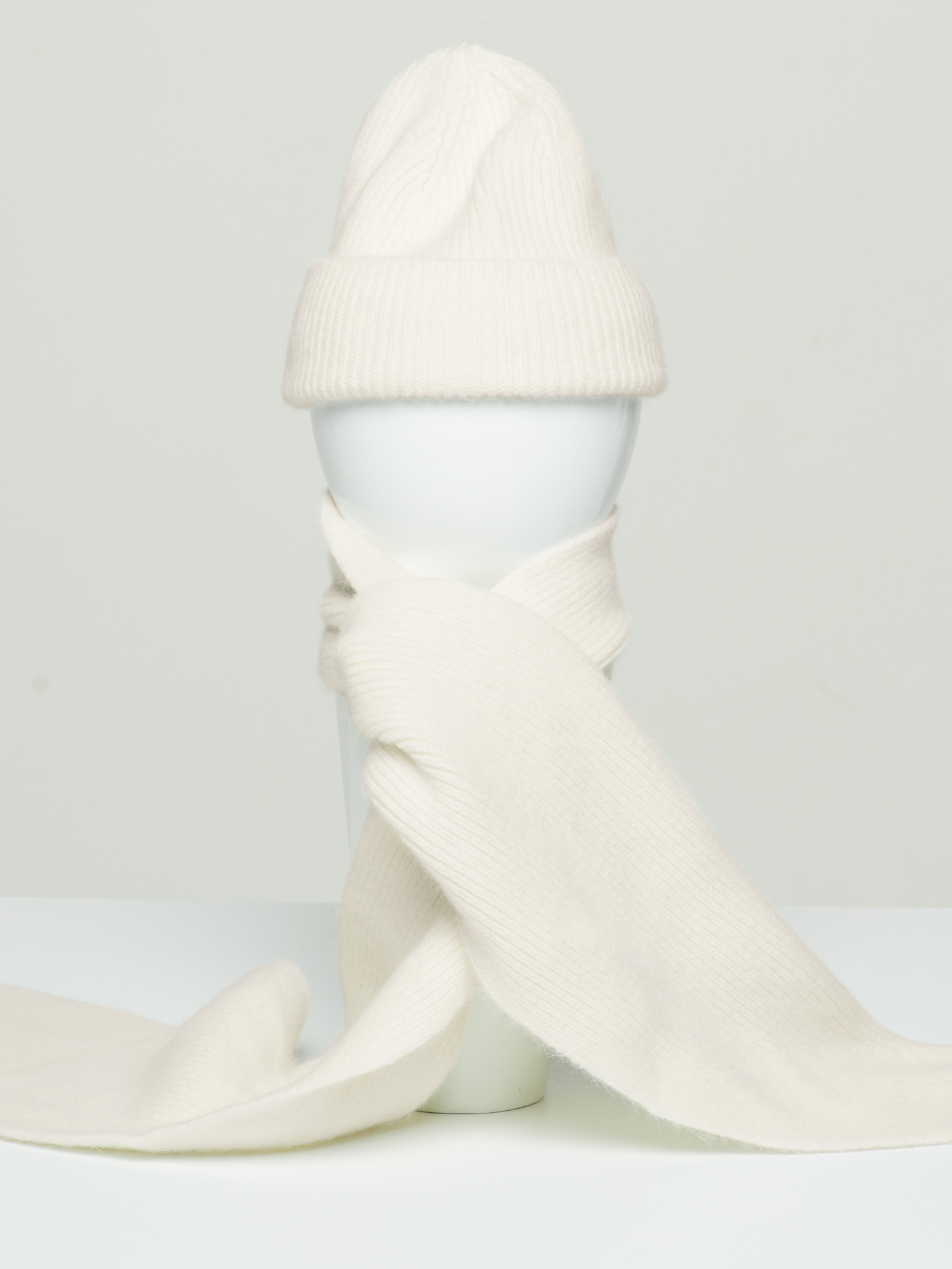 LE BONNET Scarf Snow - Schal