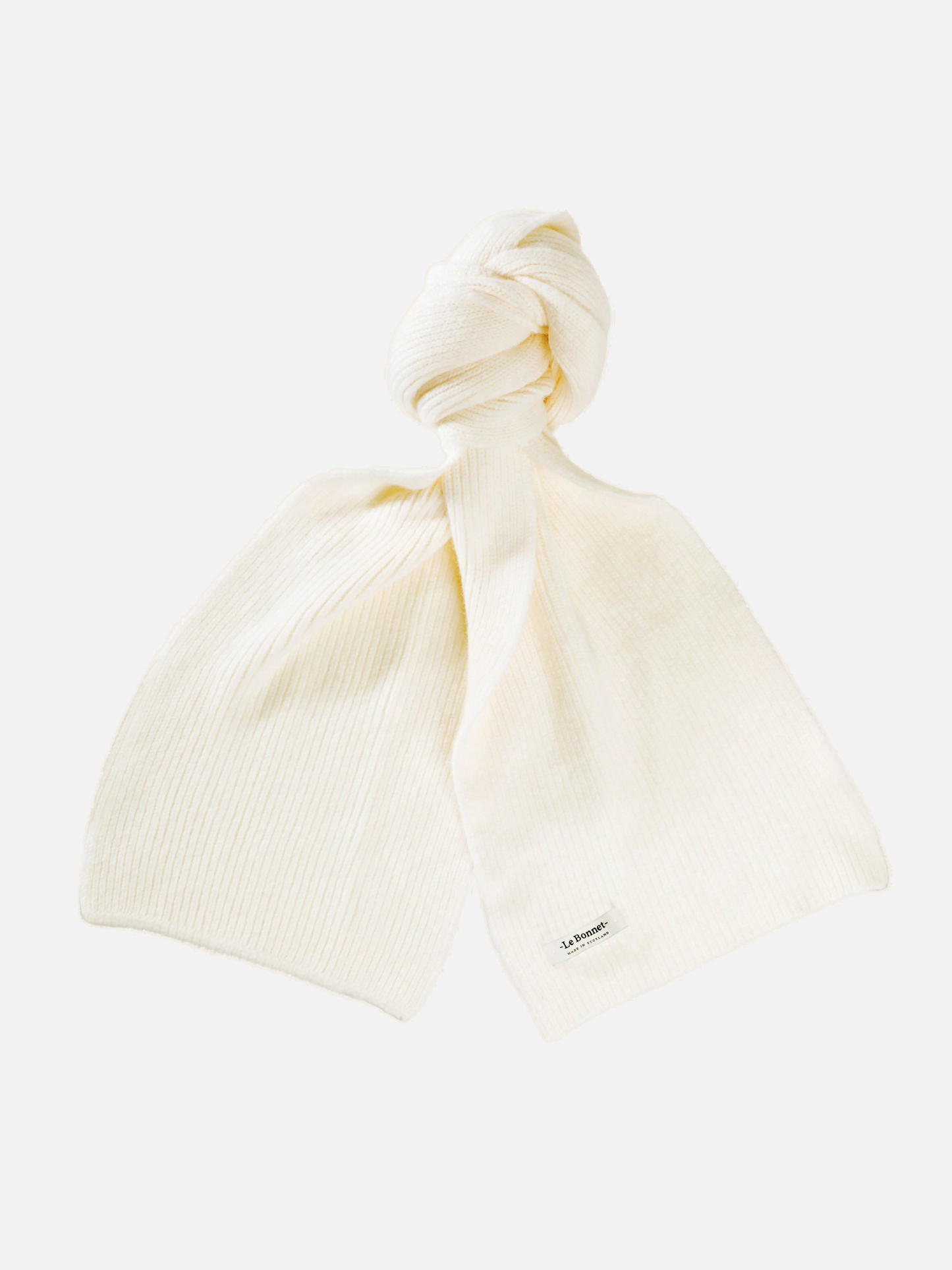 LE BONNET Scarf Snow - Schal