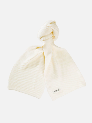 LE BONNET Scarf Snow - Schal