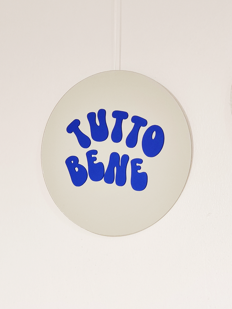 Tutto Bene Mirror - Blue - Spiegel