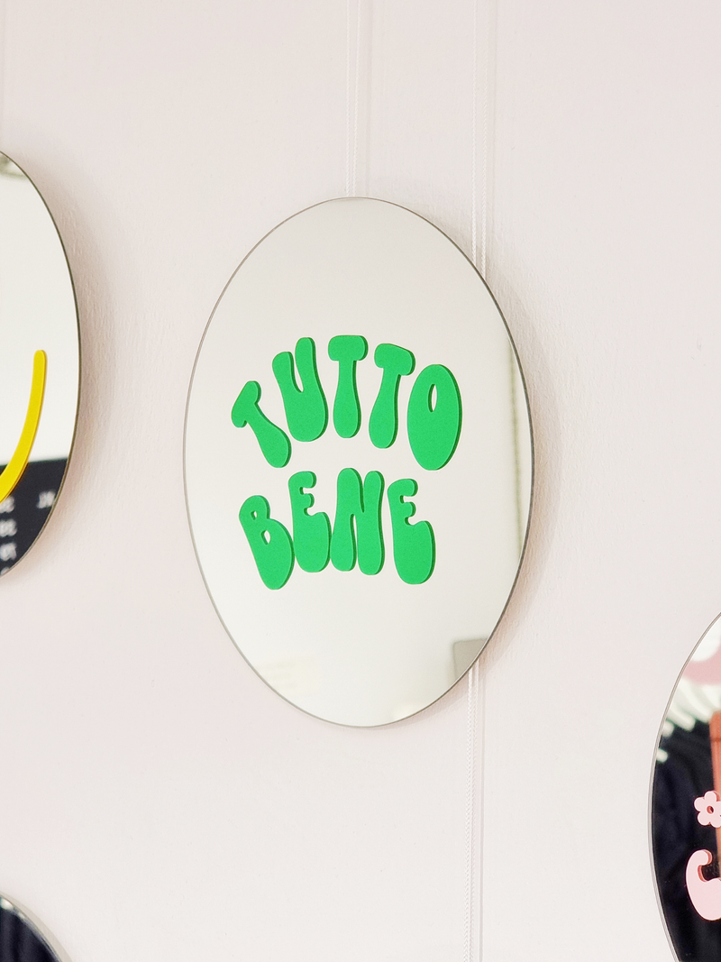 Tutto Bene Mirror - Green - Spiegel