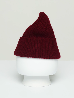 LE BONNET Beanie Wine Red